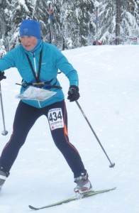 Elena erkämpft die Bronzemedaille auf der Langstrecke